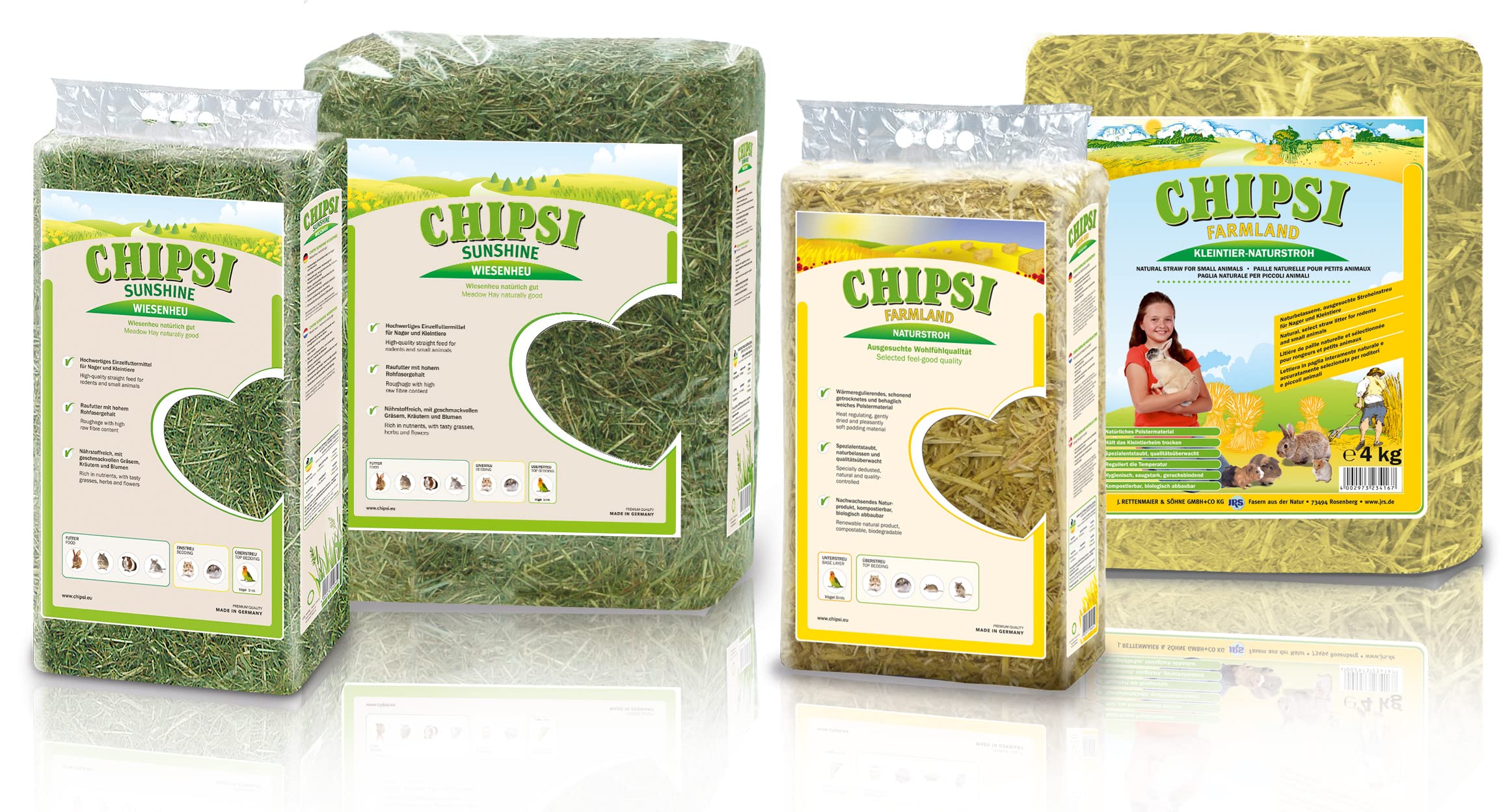 Rettenmeier Chipsi Farmland Stroh 4kg