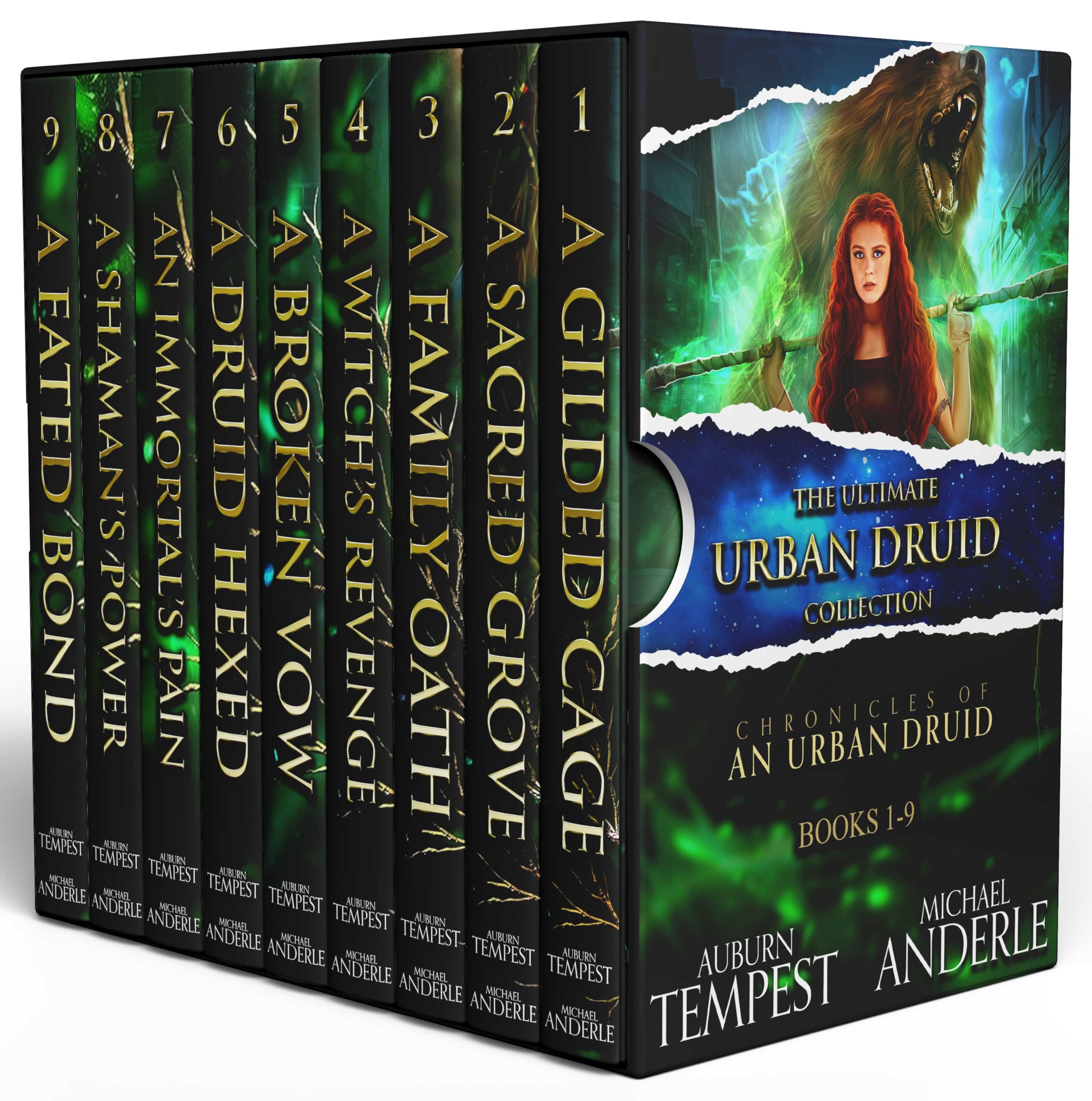 Cover of The Ultimate Urban Druid Collection Box 1