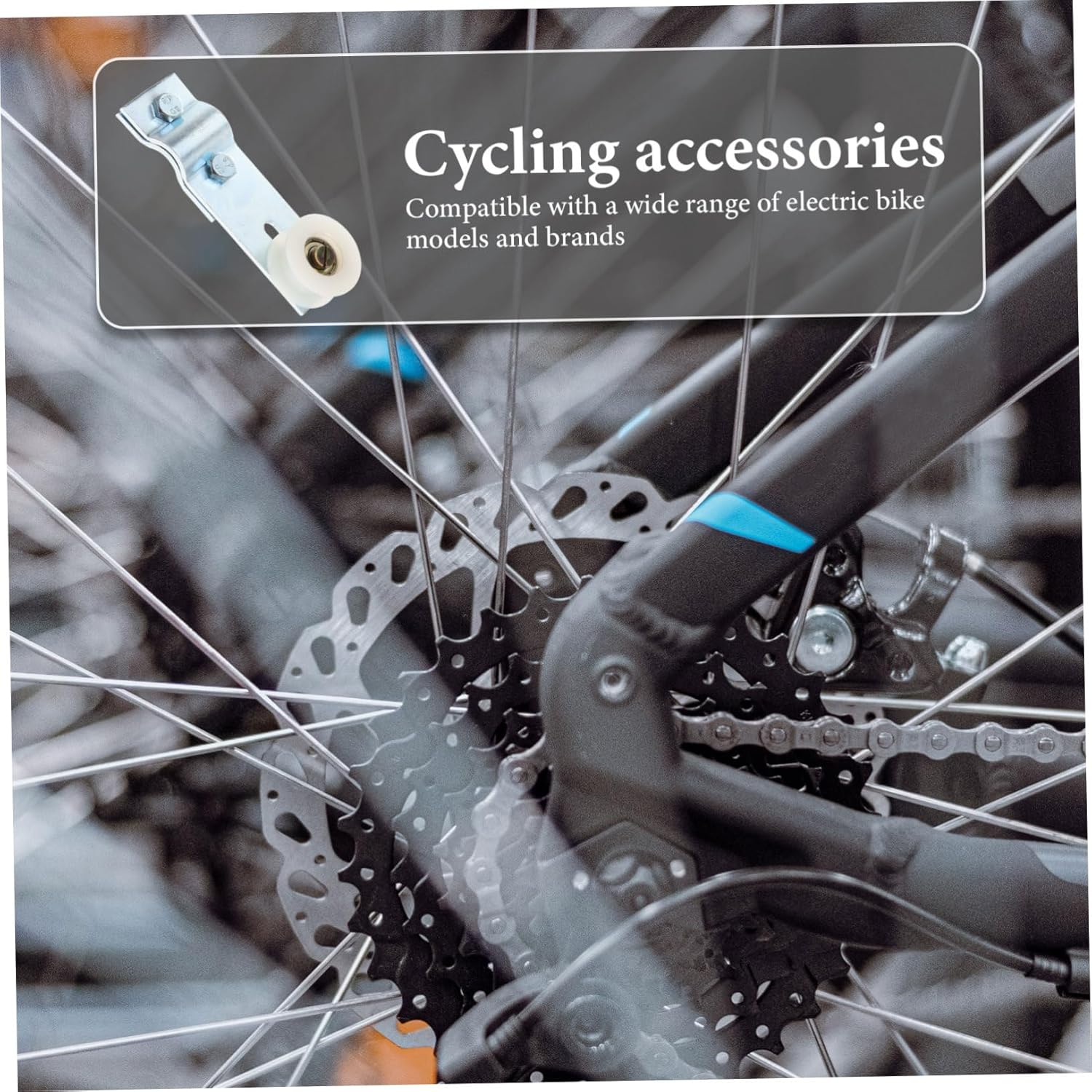 STOBAZA 5pcs Motorized Bike Chain Tensioner Chain Adjuster for Electric Bike Easy Install Slack Adjuster