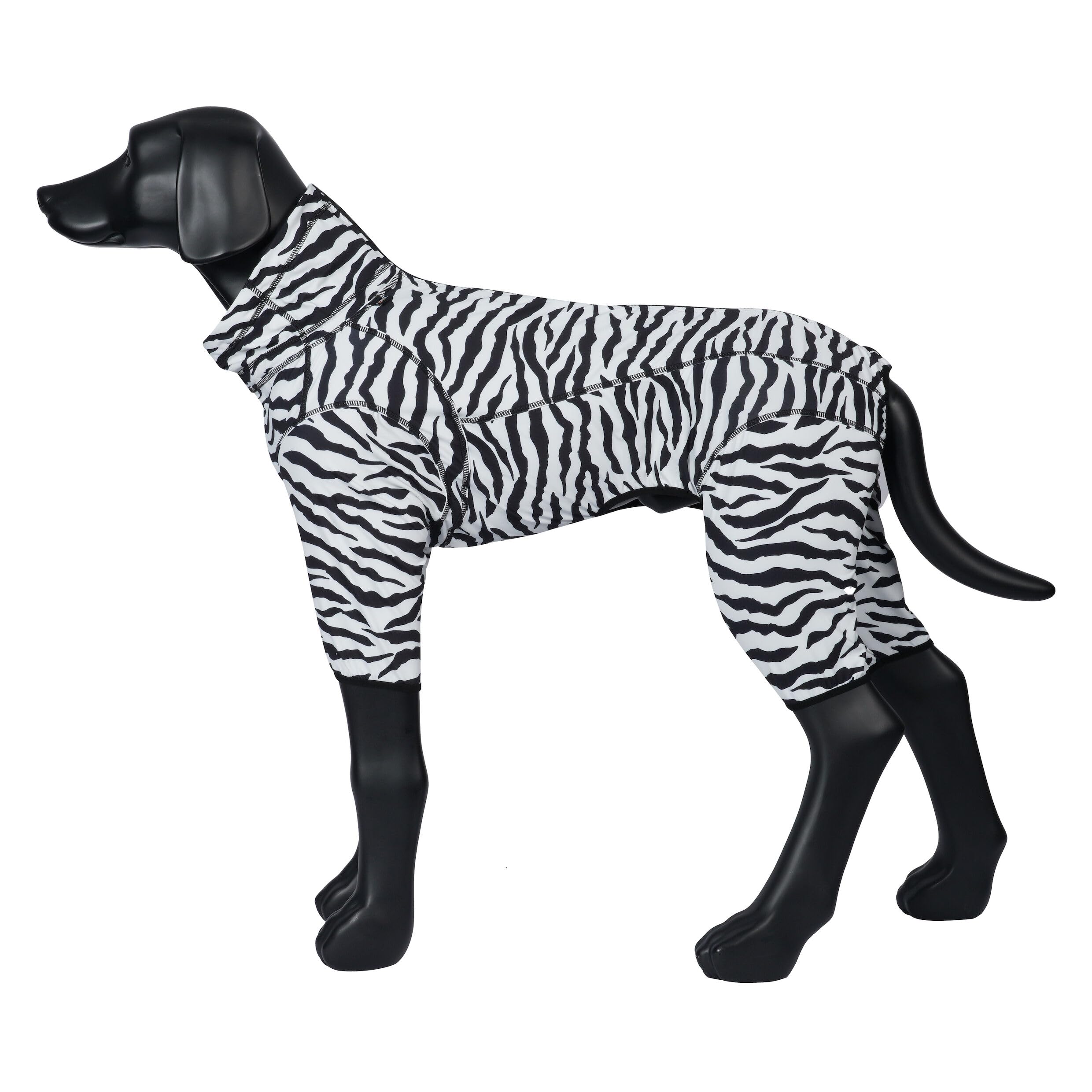 Rukka Gama de ropa para perros y cachorros con estampado de cebra, 50 unidades