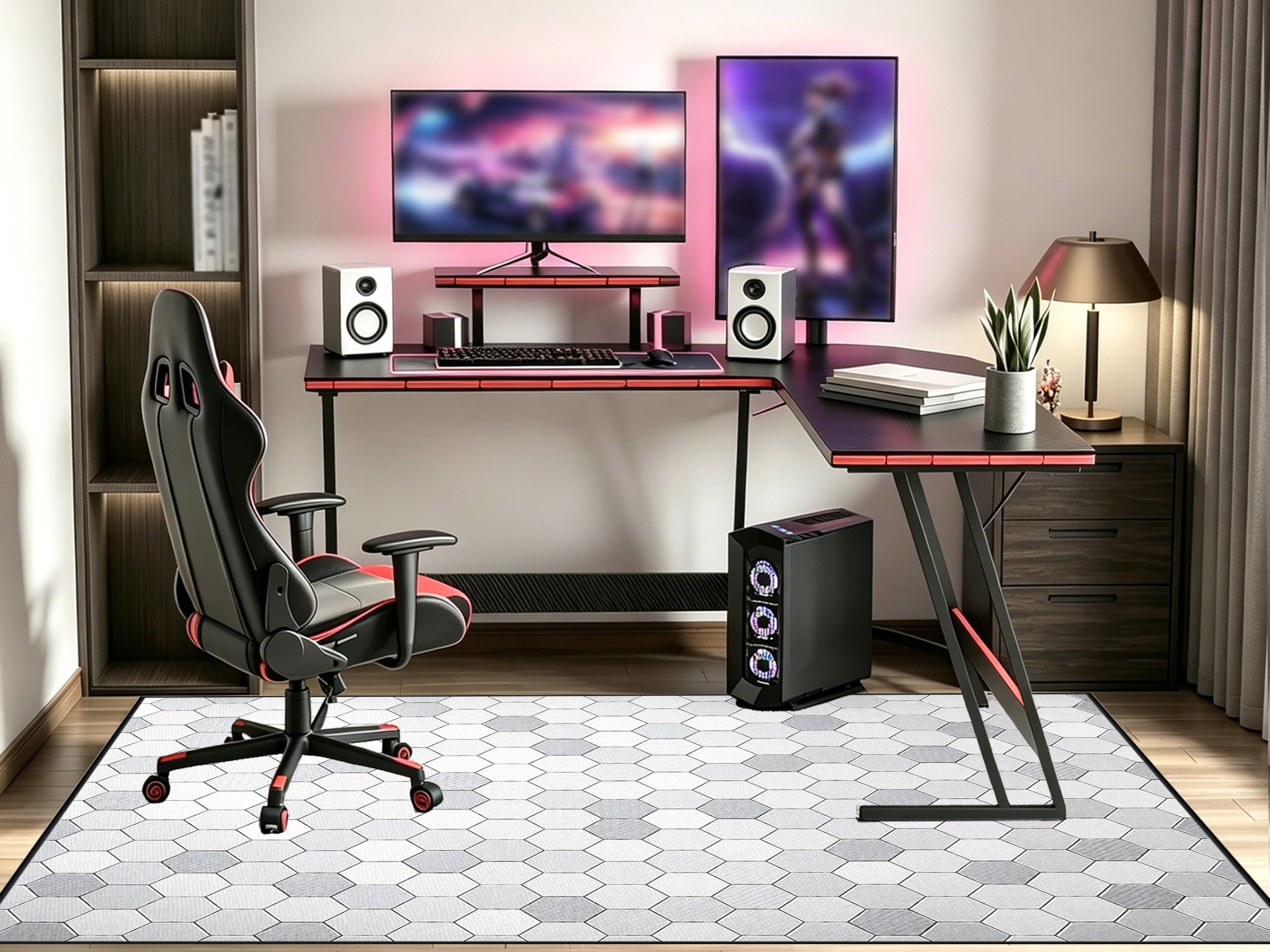 Tapis de Protection pour Chaise de Bureau et Fauteuil Gaming 160 x 200 cm