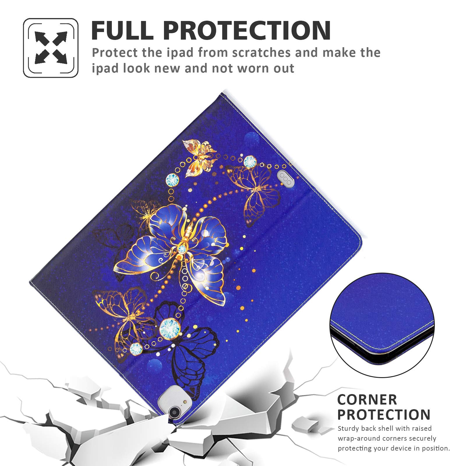 Amazon.co.jp: Dteck ケース iPad Air 13 M2 2024/iPad Pro 12.9インチ