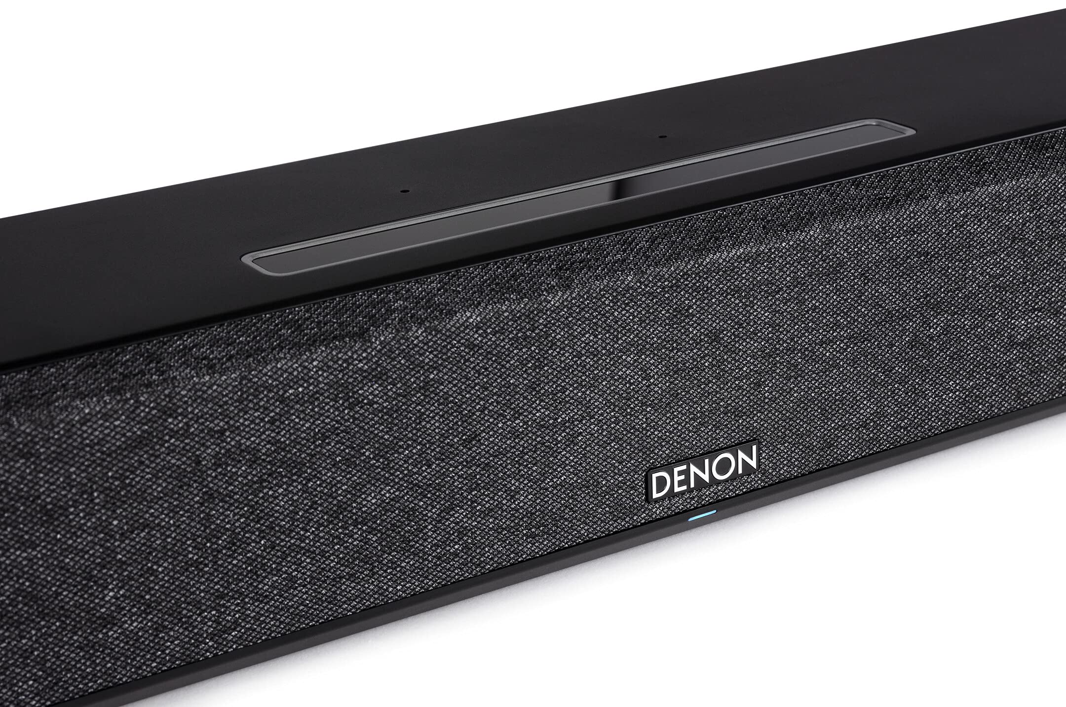 Denon Home Sound Bar 550 - Barra de Sonido compacta para Cine en casa con Dolby Atmos, DTS:X, WLAN, Bluetooth, AirPlay 2, HEOS Built-in, HDMI eARC, 4K Ultra HD, Dolby Vision, HDR10