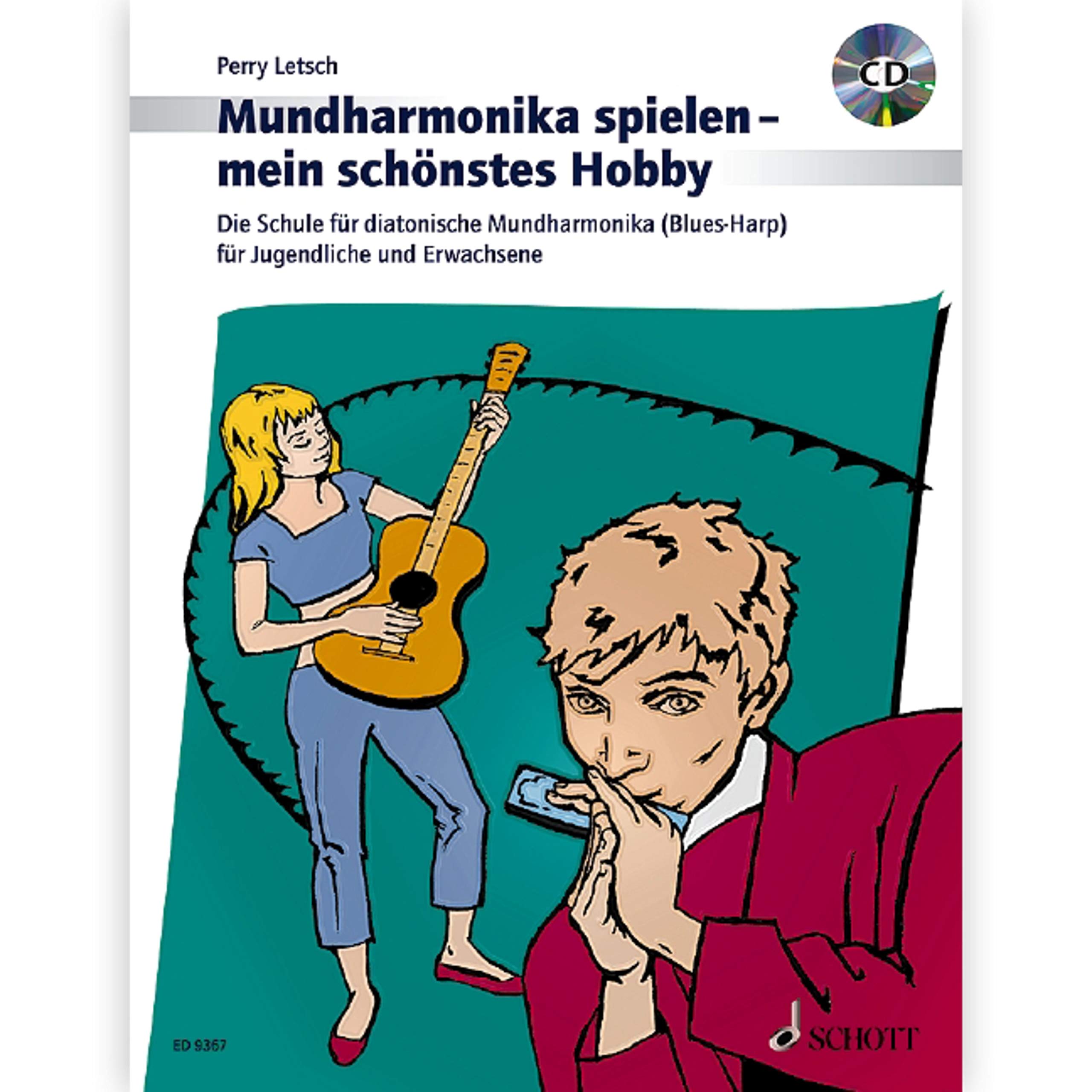 SWOOMEY Mundharmonika 7-Loch D-Stimmung - Diatonisches Musikinstrument Für Anfänger