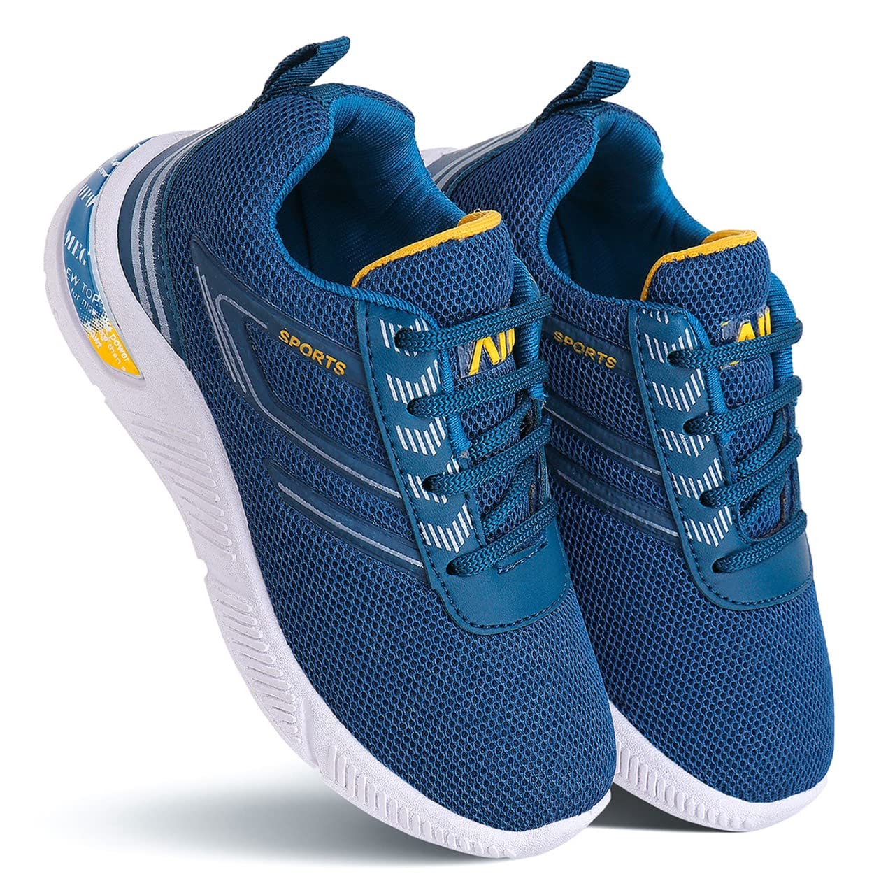BERSACHE Sports Shoes for Kids|Blue for Running,Walking,Gym and Hiking Shoes ORI-1856 3