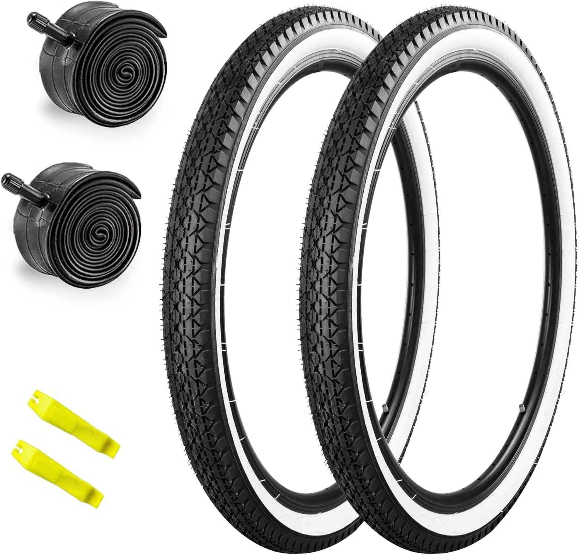 20 inch white wall tires for bikes Clearance