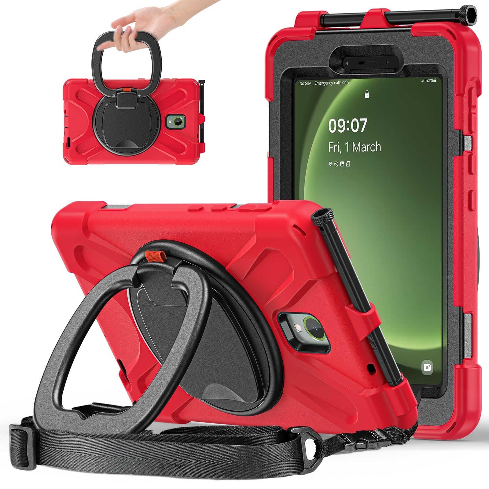 Funda Samsung Tab Active 3 para evitar roturas de pantalla por caída 8