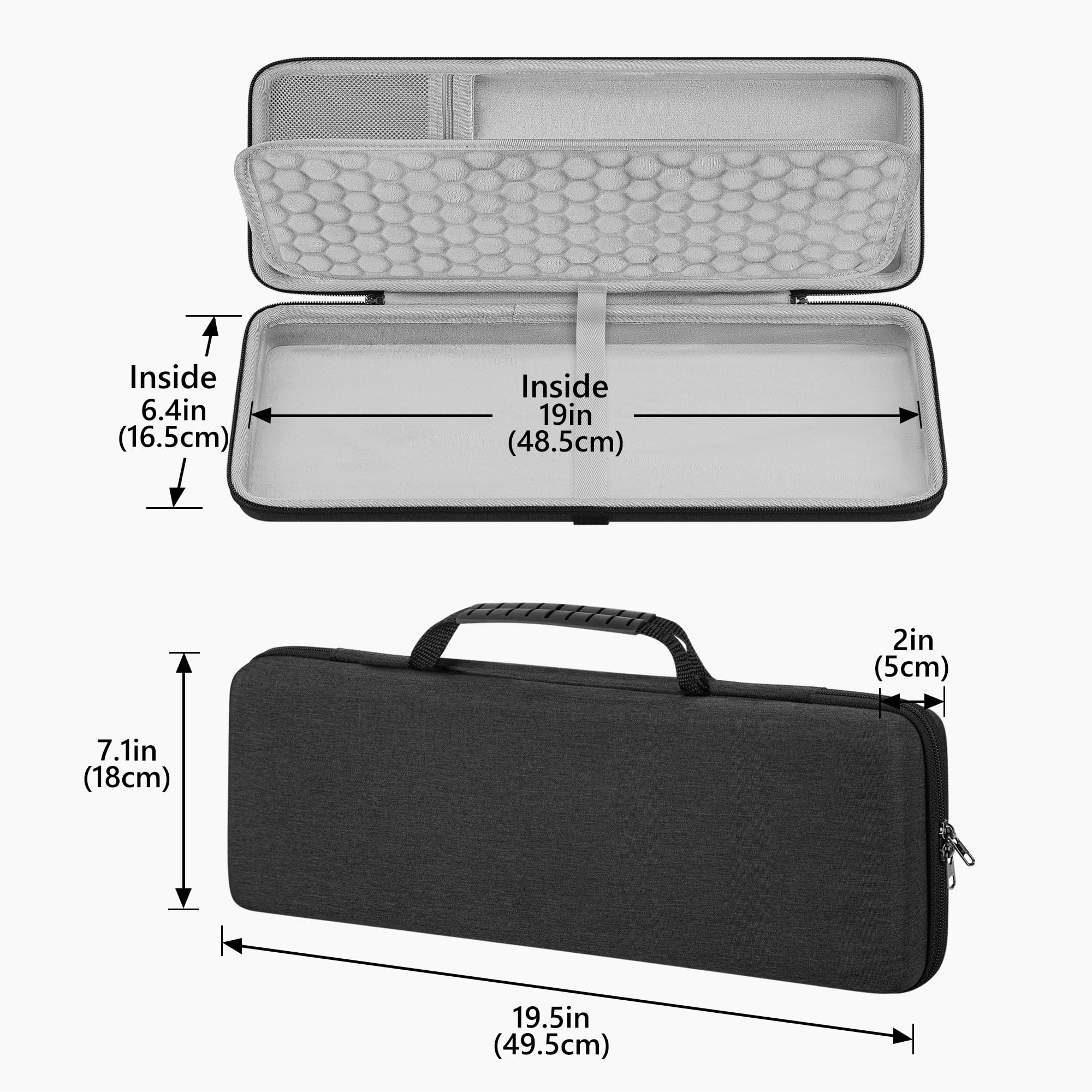 Amazon.com: Geekria Full Size Keyboard Hard Shell Case, Compatible