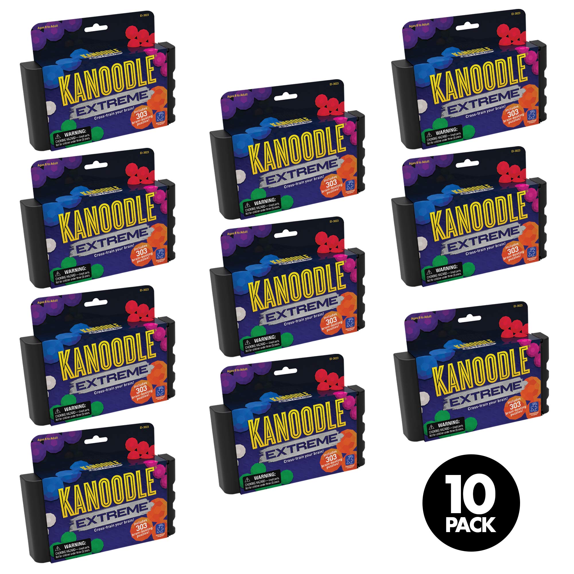 Educational Insights Kanoodle Extreme Classroom Pack of 10, Featuring over 300 Challenges, Ages 8+