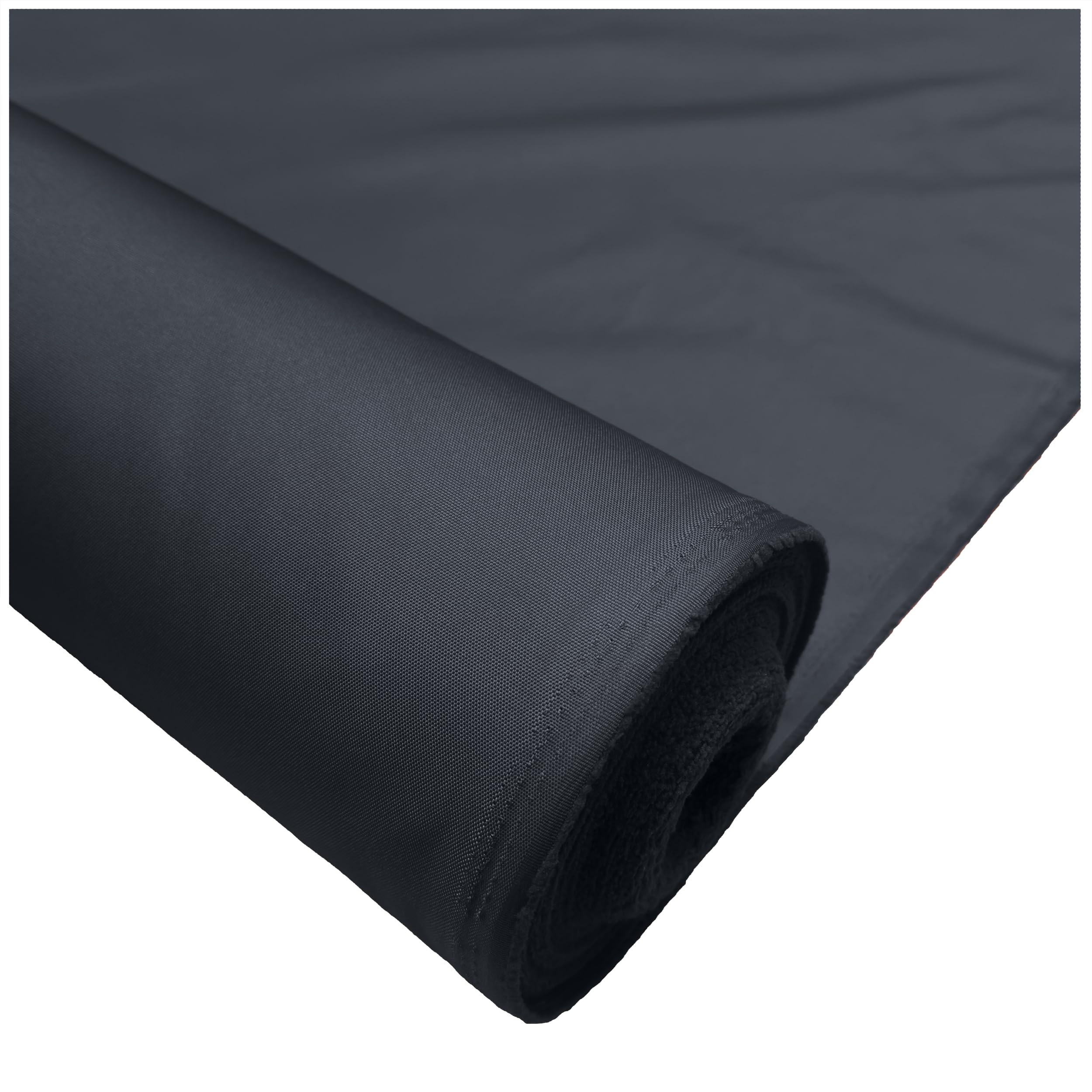 Midnight Waterproof 500D Canvas Fabric Heavy Duty PU Coated Outdoor Material – Coated Treatment Suitable for Garden, Upholstery, Covers & DIY Projects Half a Metre (50cm x 148cm)