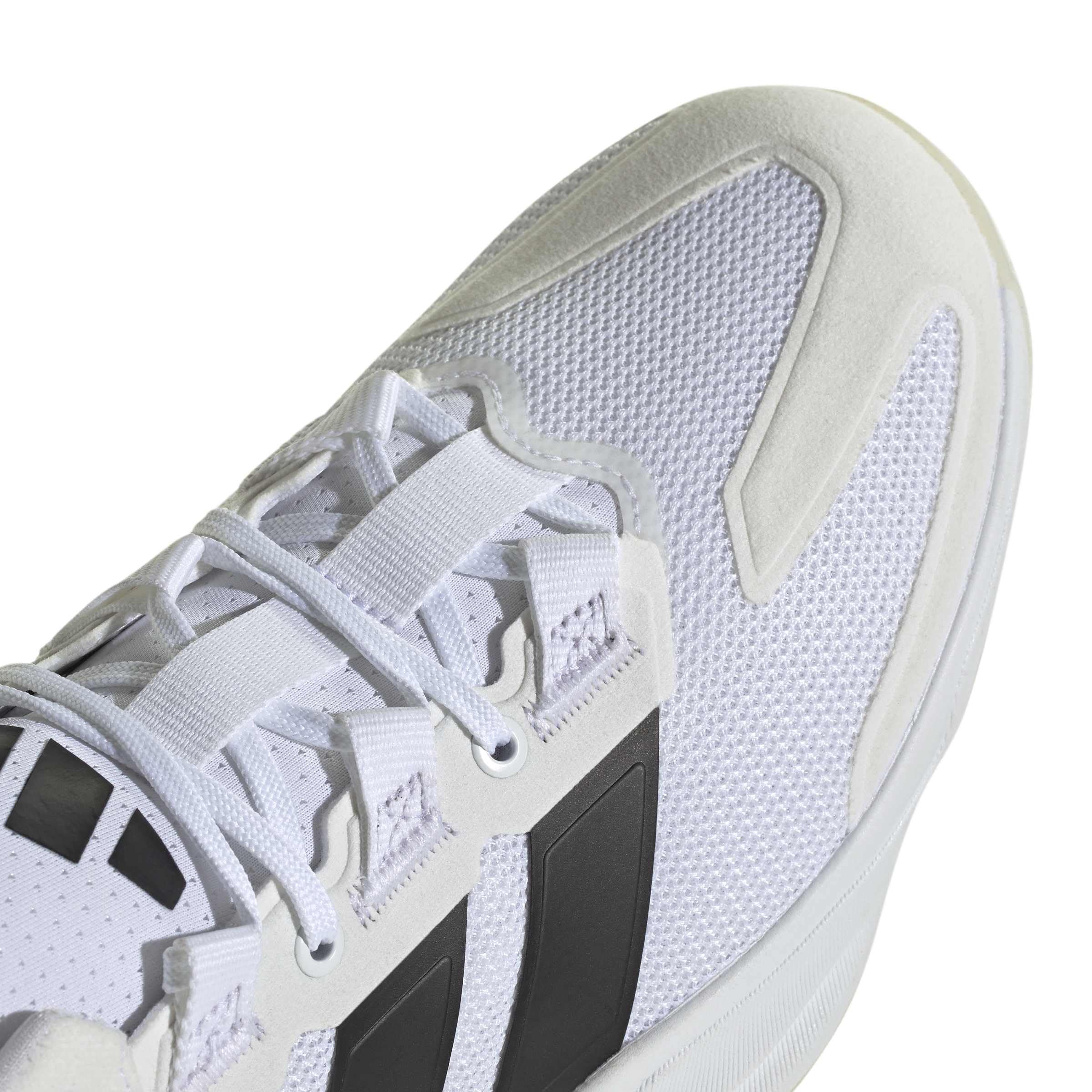 adidas Uomo Courtstabil Indoor Performance Shoes, Ftwr White/Core Black/Ftwr White, 43 1/3 EU