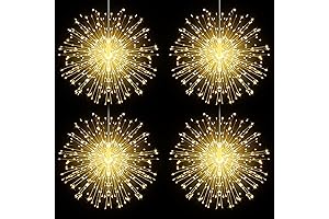 LetsFunny Fairy Christmas String Lights Copper Wire Christmas Reef with Lights