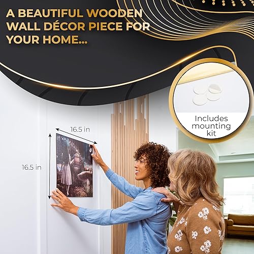 Miniatura 3 de ZenChalet Fairy Tale - Rompecabezas de madera prémium de 500 piezas para adultos, piezas de forma única con construcción de madera duradera,