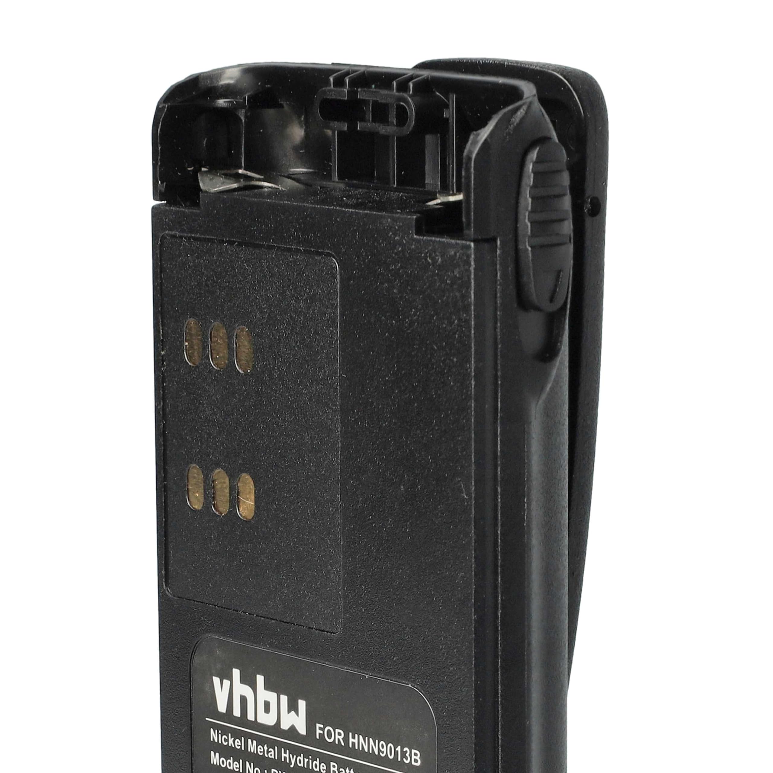vhbw NiMh batteria 2100mAh (7.2V) per la radio, walkie-talkie Motorola GP340, GP360, GP380, GP540, GP580, GP640, GP680, HT1200 sostituisce HNN9013