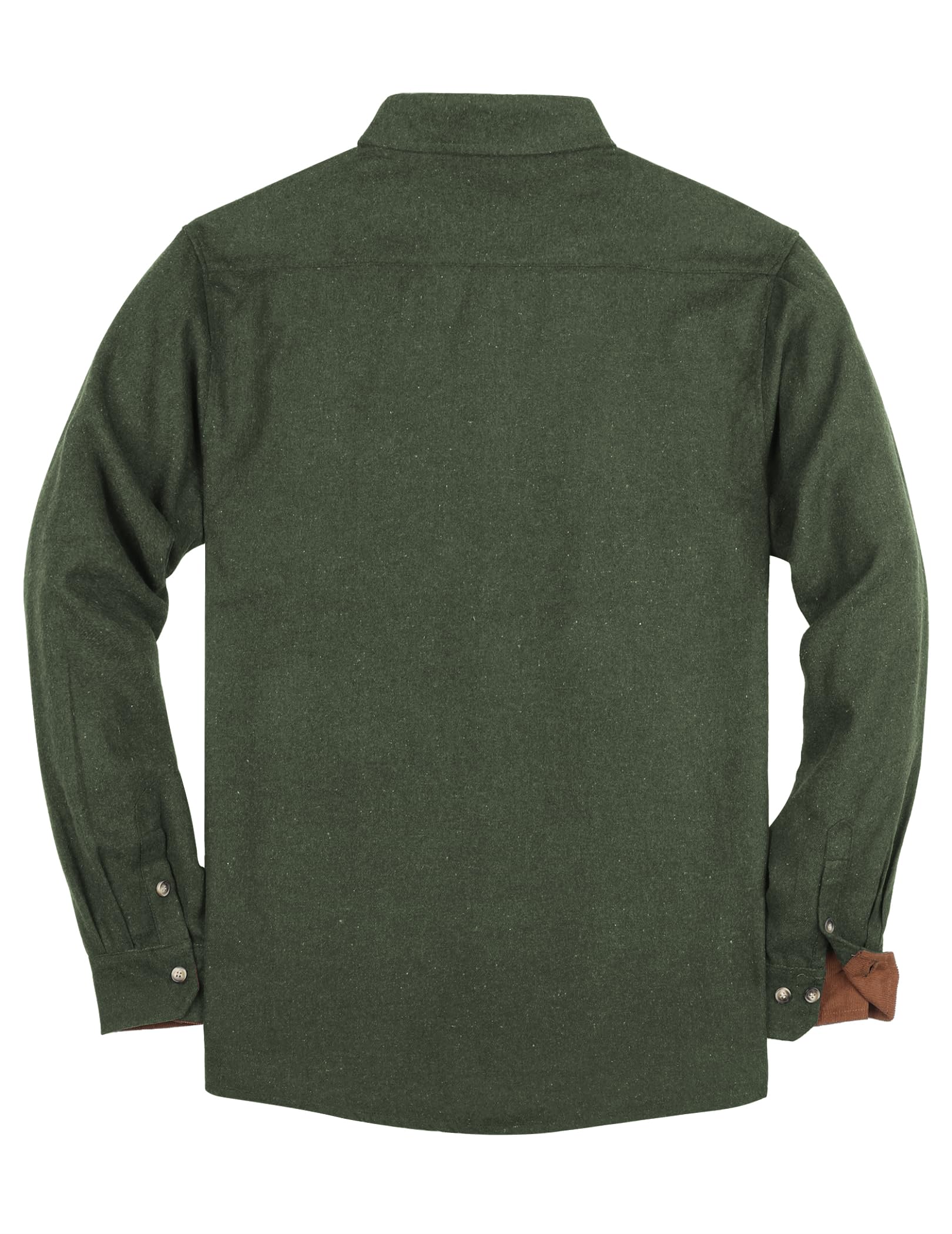 TARAINYA Camicia Flanella Uomo Quadri Cotone Manica Lunga Regular Fit