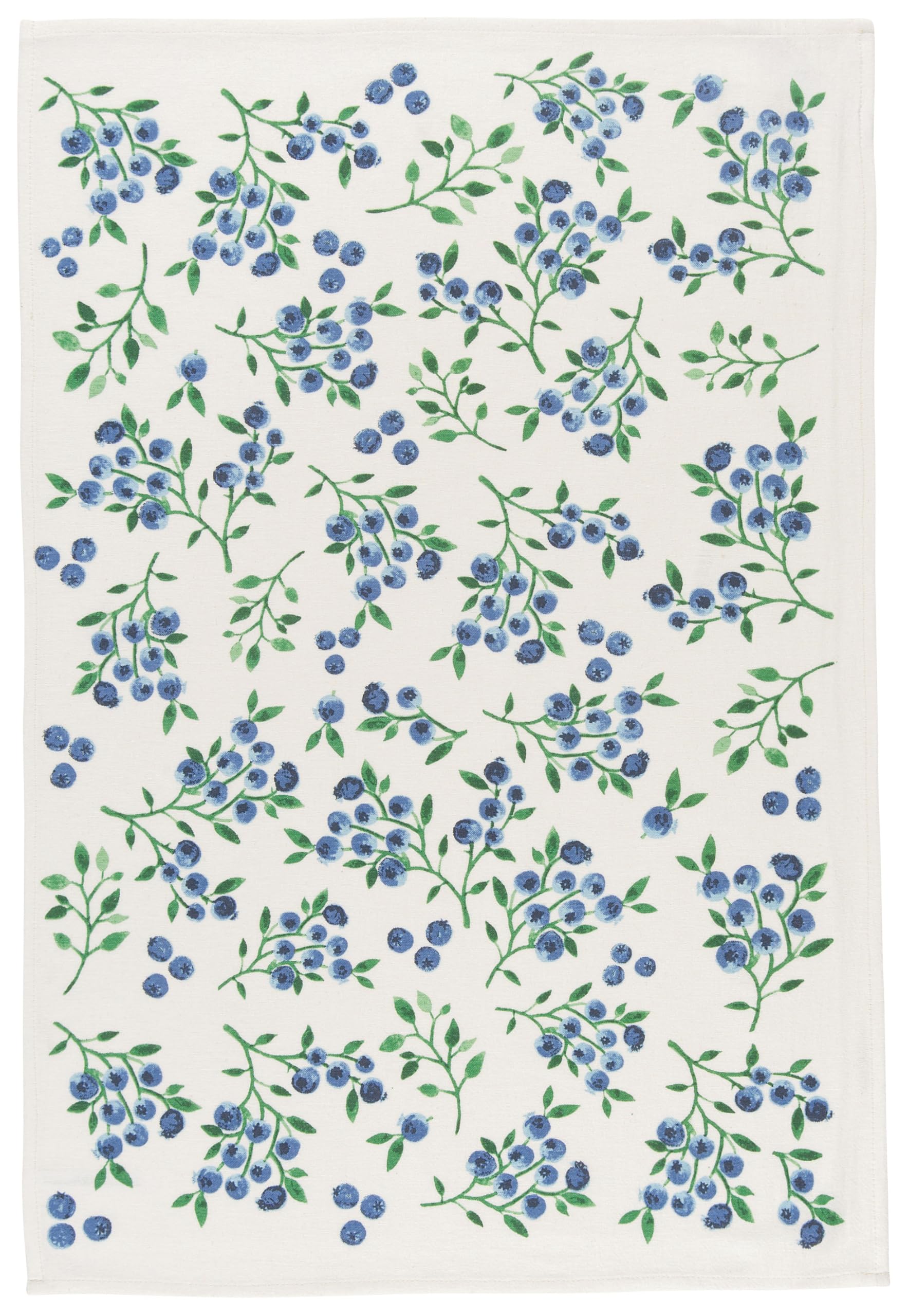Now Designs Berry Patch bawełniany worek mąki kuchenne ręczniki do naczyń 50 x 76 cm, zestaw 3 szt., czerwony, niebieski, zielony, biały