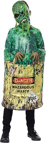 Disfraz de desechos peligrosos para niños