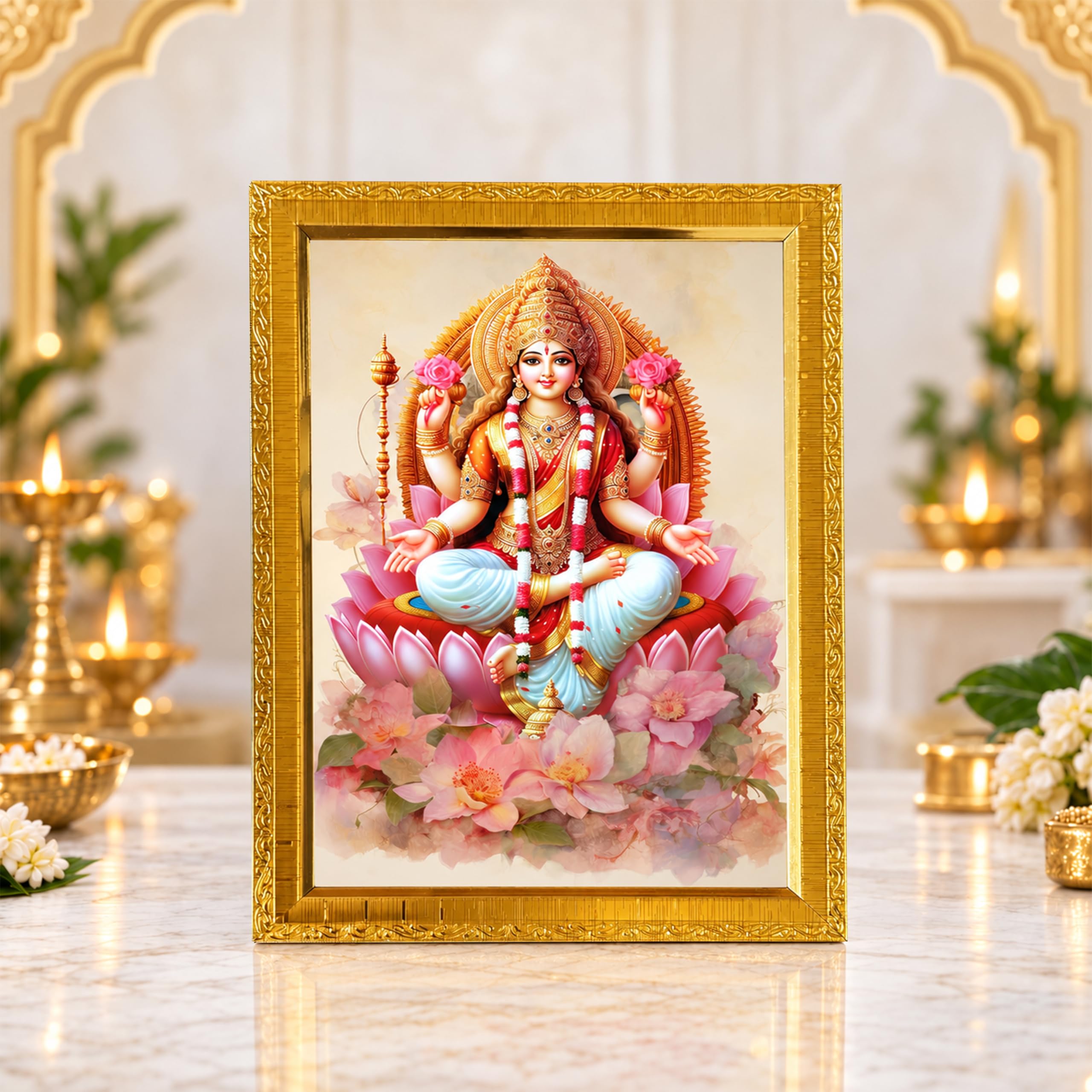 Ashta Lakshmi Photo Frame - Divine Home Decor -24
