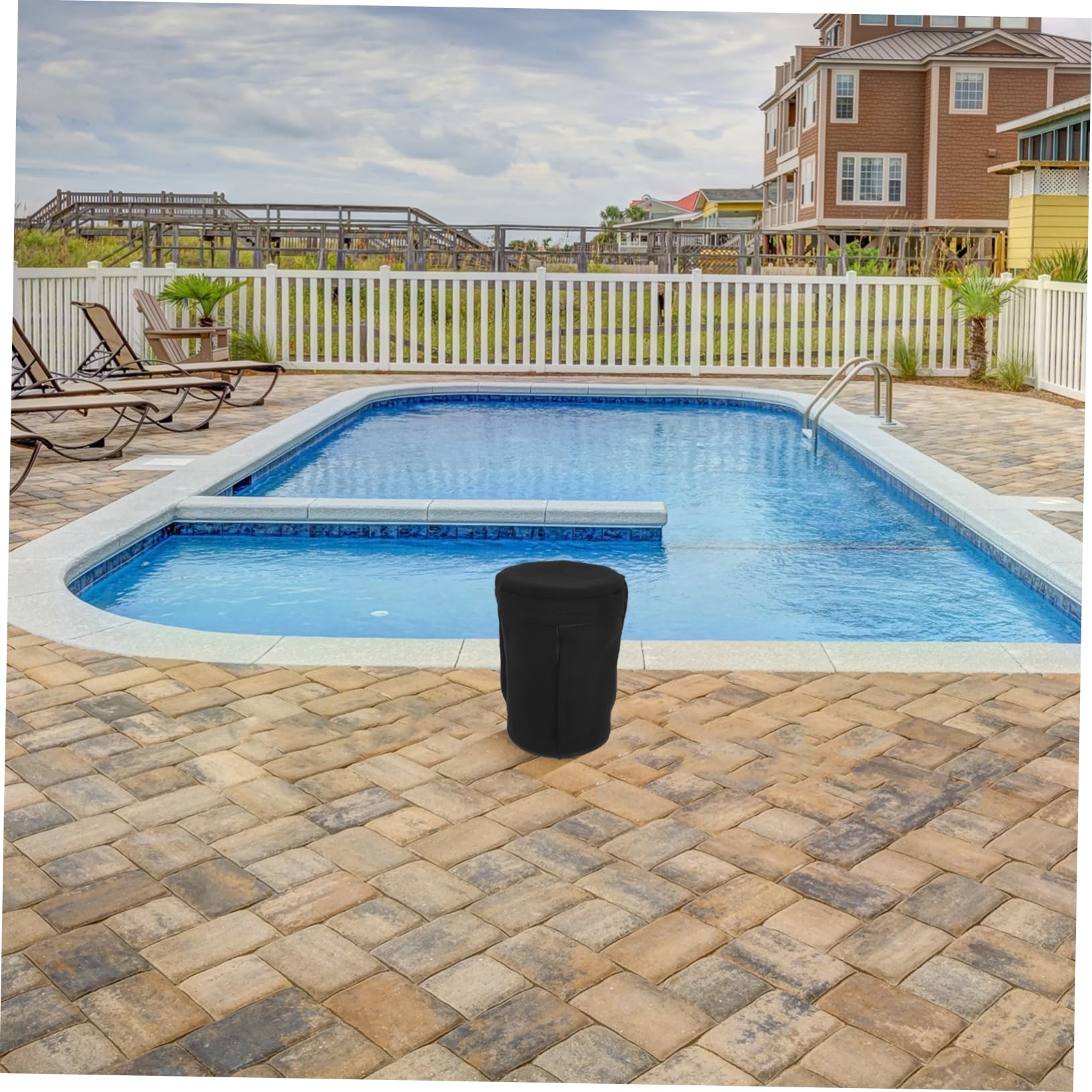 Cubierta Protectora Bomba Piscina Neoprene Negro 1pieza