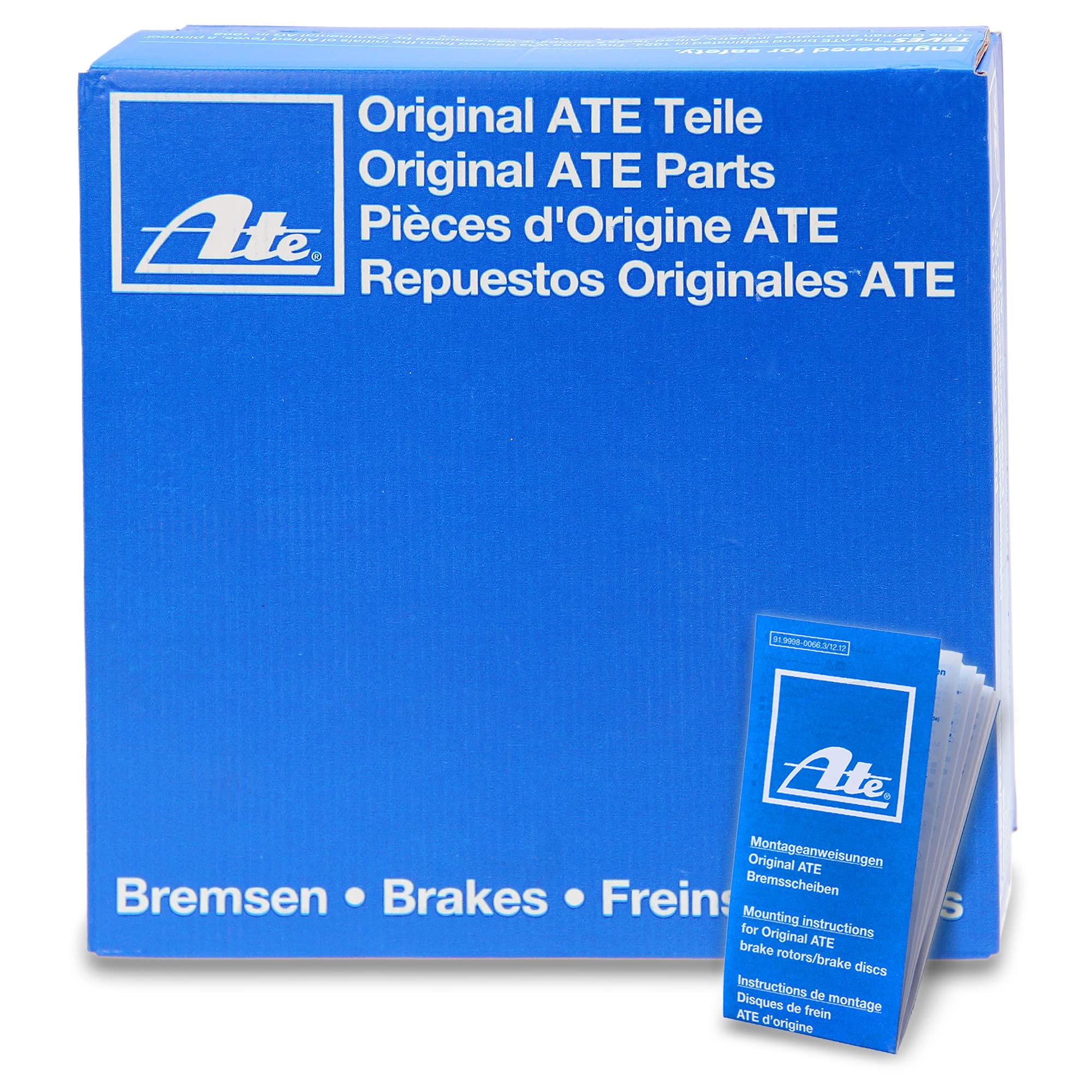 ATE Bremsenset Vorderachse inkl. Bremsscheiben vorne Ø 258 mm belüftet und