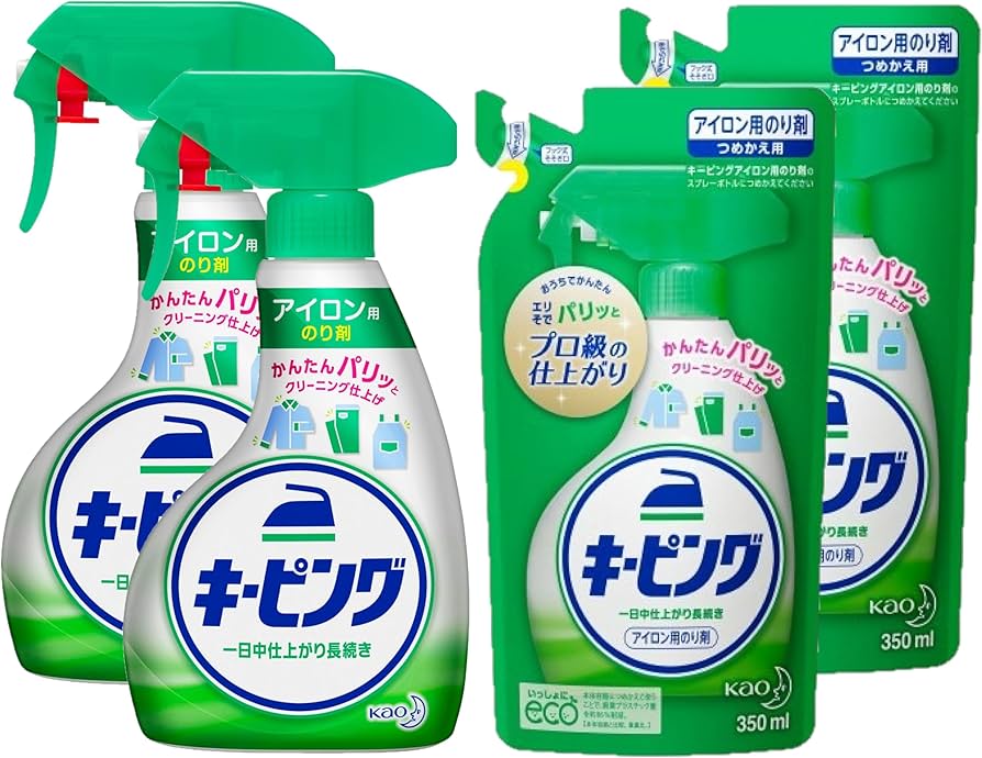 キーピング 洗濯機用のり剤　つめかえ用　480ml 10個セット キーピング 洗濯機用のり剤 つめかえ用 480ml 10個セット Amazon.co.jp