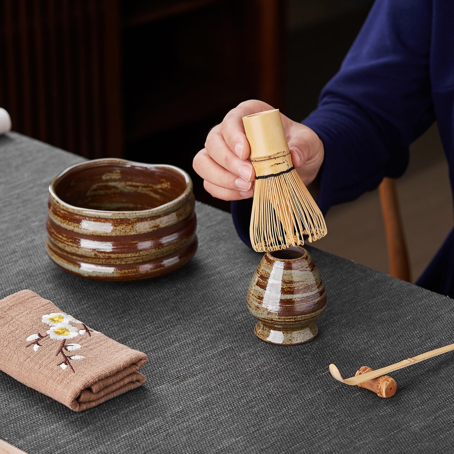 Amazon | ポカロティー POKALOTEA 抹茶ティーセット 9件セット 茶道具