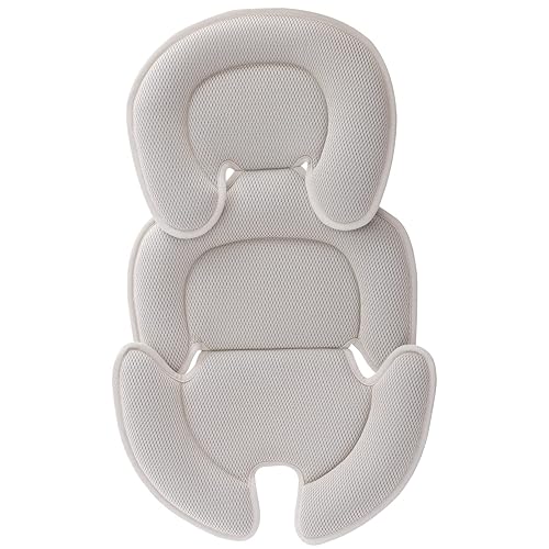 Almohada de apoyo para la cabeza y el cuerpo, inserto de asiento de automóvil para recién nacido a niño pequeño, cojín para cochecito de bebé,