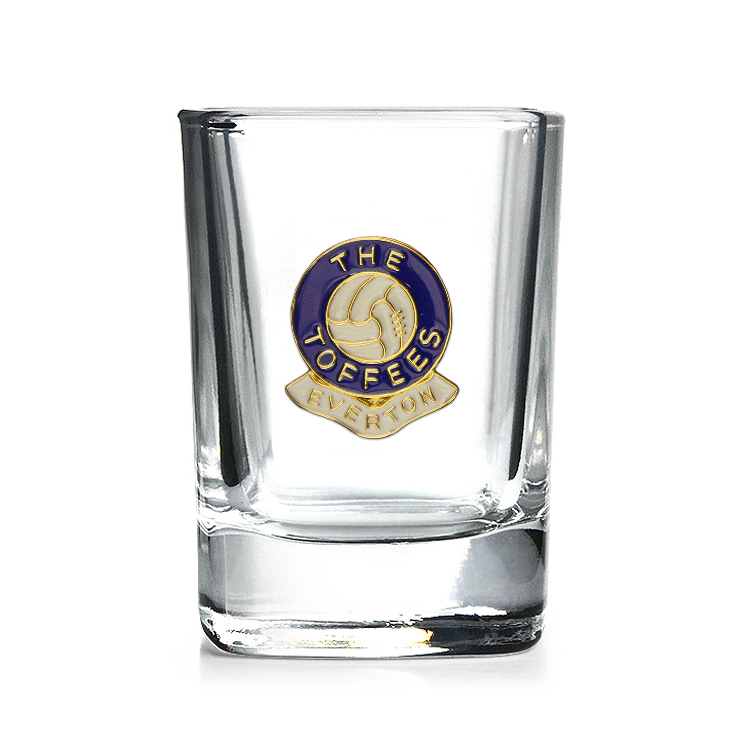 Knight Purple Everton Football Club Shot Glass