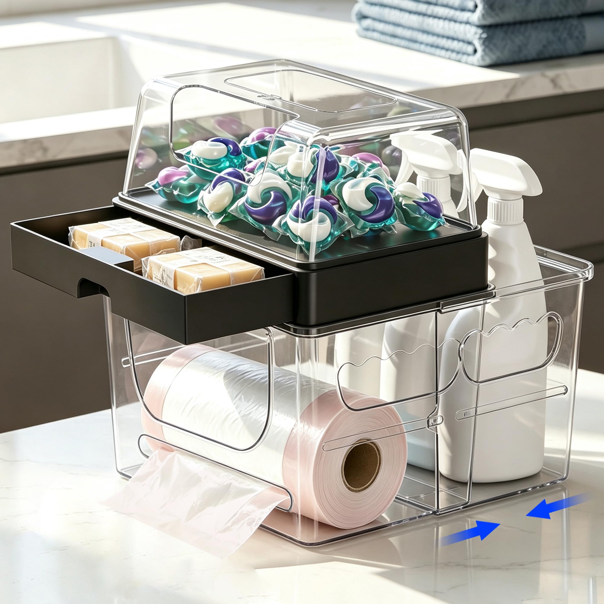 Grocery bag dispenser