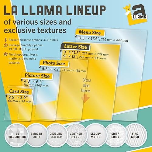 Miniatura 8 de Hojas de laminación autosellantes, 9 x 11.5 pulgadas, 4 mil de grosor, adecuadas para hojas de laminación autoadhesivas de tamaño carta, 8.5 x 11,