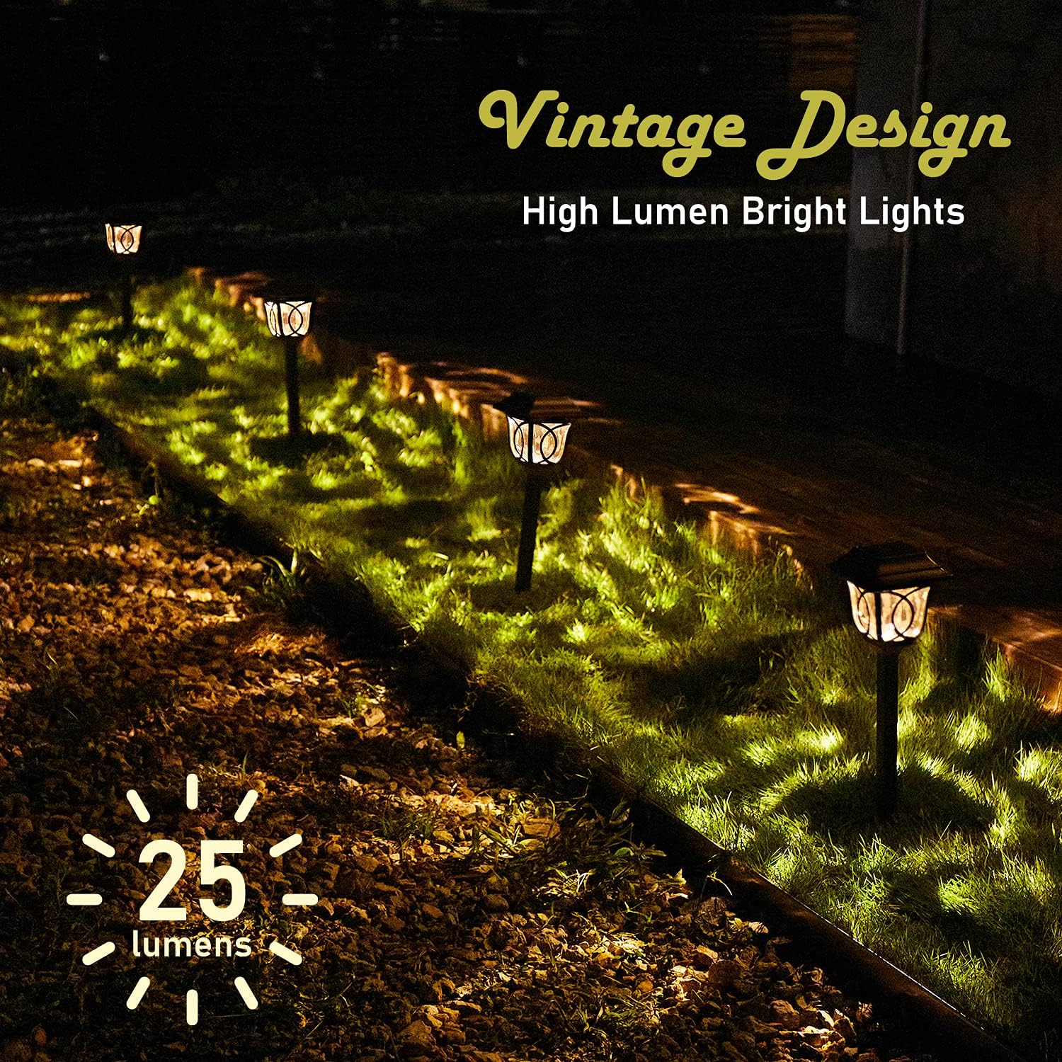 ❤ Crazy Deals XMCOSY+ Solar Pathway Lights – 6 Pack Solar Outdoor Lights, Glass & Metal Solar Lights Outdoor Pathway, 25 LM Auto On/Off, Solar Lights Outdoor Waterproof IP65 Garden Solar Lights for Yard, Landscape Best Deal 🛒 XMCOSY+ Solar Pathway Lights – 6 Pack Solar Outdoor Lights, Glass & Metal Solar Lights Outdoor Pathway, 25 LM Auto On/Off, Solar Lights Outdoor Waterproof IP65 Garden Solar Lights for Yard, Landscape