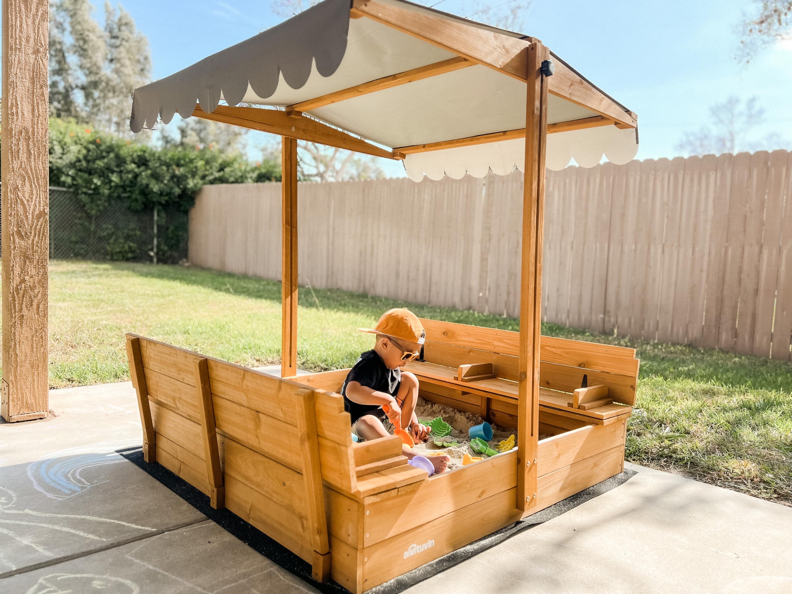 【SANDBOX】CLASIC2.0  ASIAFIT Amazon.com: AIVITUVIN Sandbox with Lid, 47