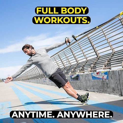 Miniatura 9 de TRX Go - Entrenador de suspensión, para el profesional enfocado en viajes o cualquier itinerario de acondicionamiento físico, aplicación TRX