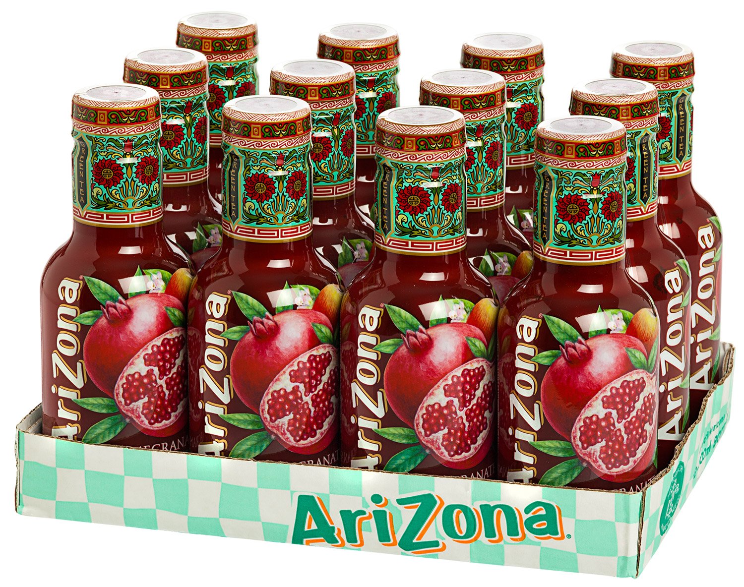 Thé vert ARIZONA grenade 12 x PET 500ml