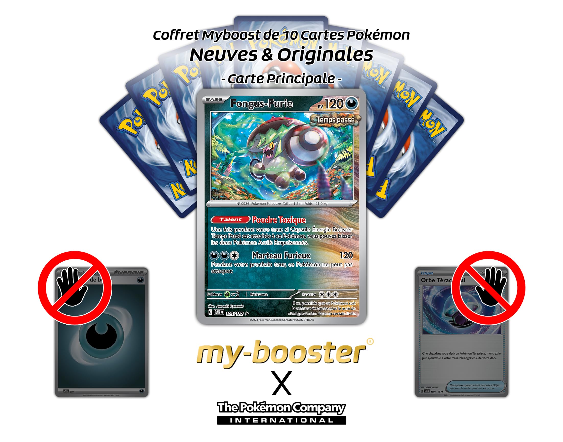 Fongus-Furie (Brute Bonnet) 123/182 Ancient Holo or Reverse (Random) -  my-booster X Écarlate et Violet 4