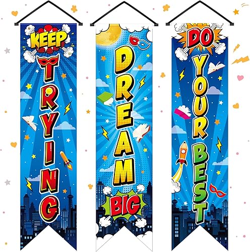 Miniatura 7 de 3 piezas de decoraciones de fiesta de los años 60 Groovy Love Peace Banners Hippie Porche 1960 Decoración de pared colgante para fiestas temáticas