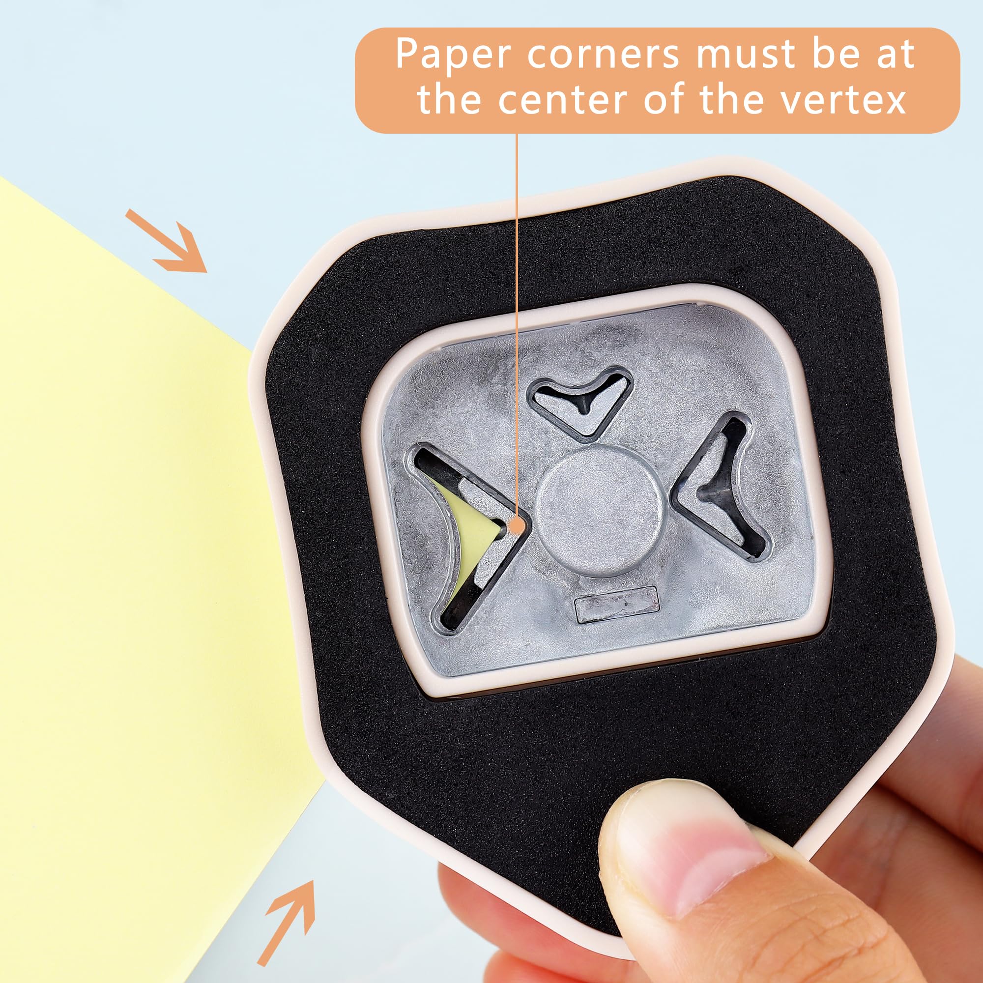 R4 mm draagbare perforator, papier-rondmaker, voor laminaat, karton, scrapbooking, winkel, doe-het-zelf, knutselen, werkplek, kunstproject, jongeren en volwassenen