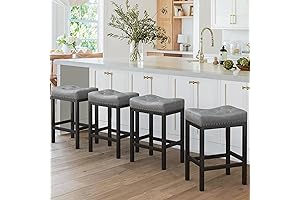 LUE BONA Counter Height Stools - Modern Comfort for Your Kitchen Island