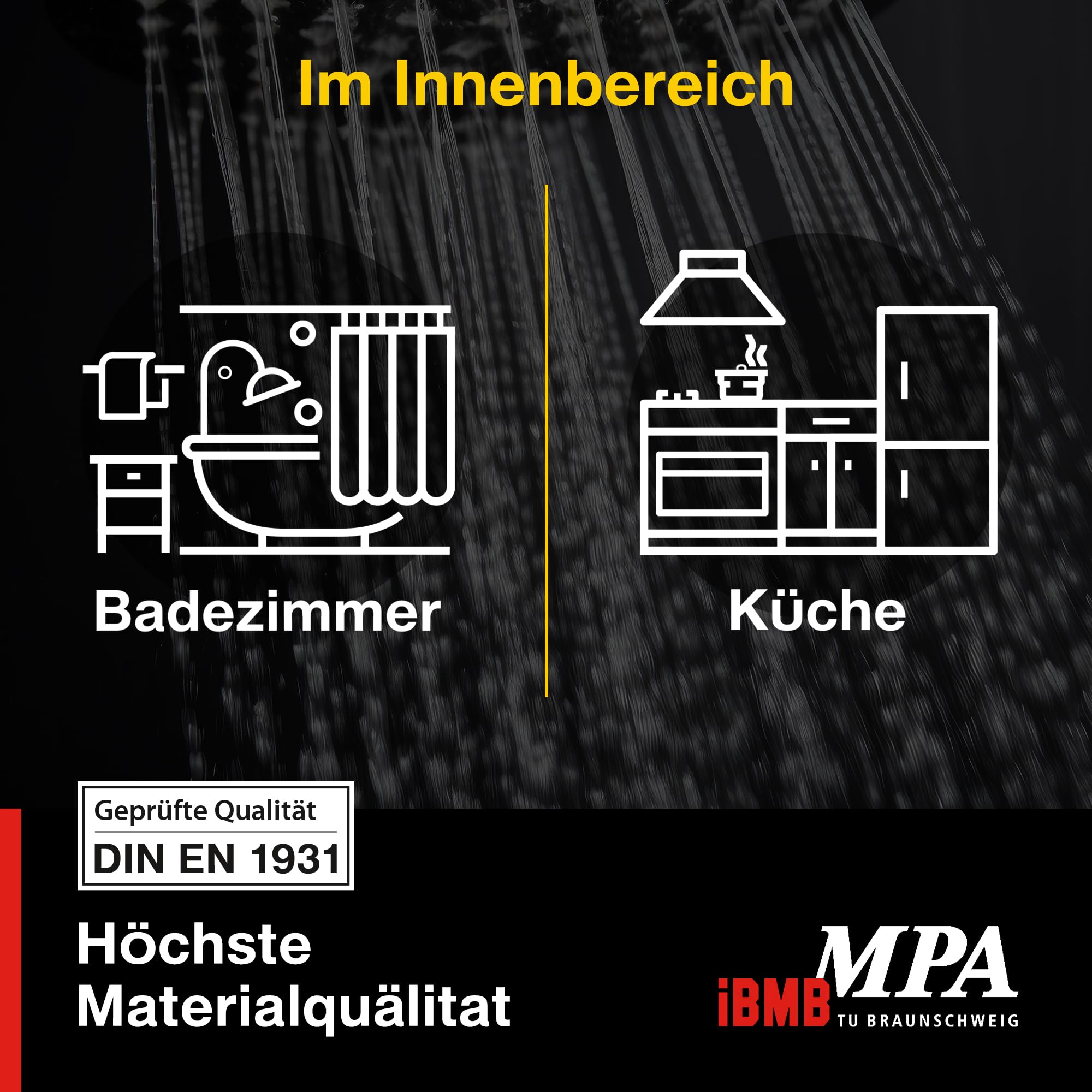 Isolbau Dicht-Set - Inkl. 1x Flüssigfolie (4 kg), 1x Tiefengrund PRO (1 L), 1x Dichtband (5 m), 1x Dichtbahn (1 m), 2x Innenecken & 2x Manschetten