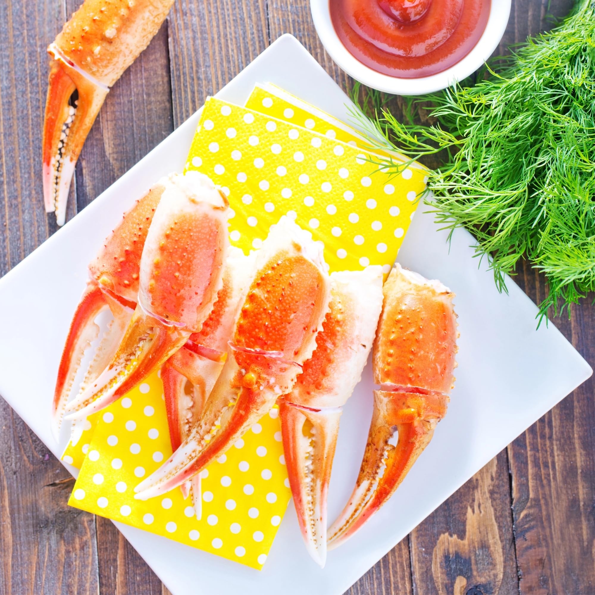 Amazon.com: Today Gourmet Foods of NC-Frozen Snow Crab Cocktail