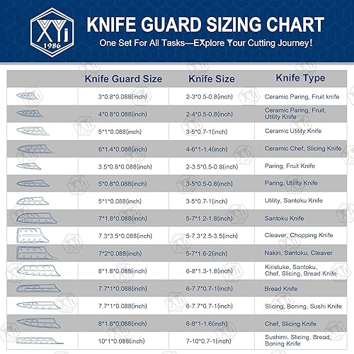 Miniatura 3 de XYJ Cuchillos, juegos de cuchillos profesionales para maestros chefs, juego de cuchillos de chef de 11 piezas con bolsa, carnicero de carnicero para