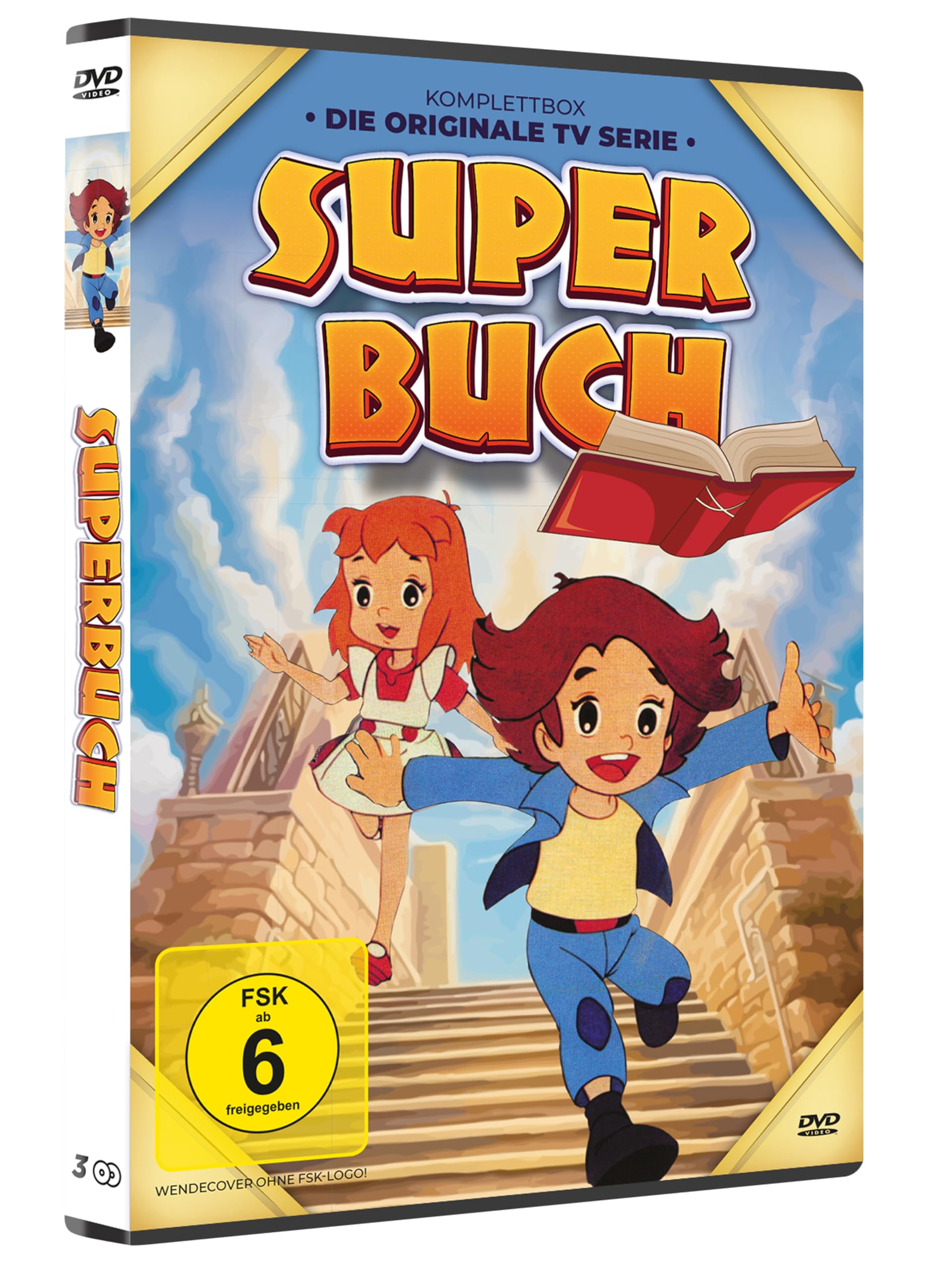 Superbuch - Die komplette 26-teilige originale Animationsserie (Superbook) Erlebe die weltweit bekanntesten Geschichten - pure Nostalgie (OT: Anime oyako gekijô)
