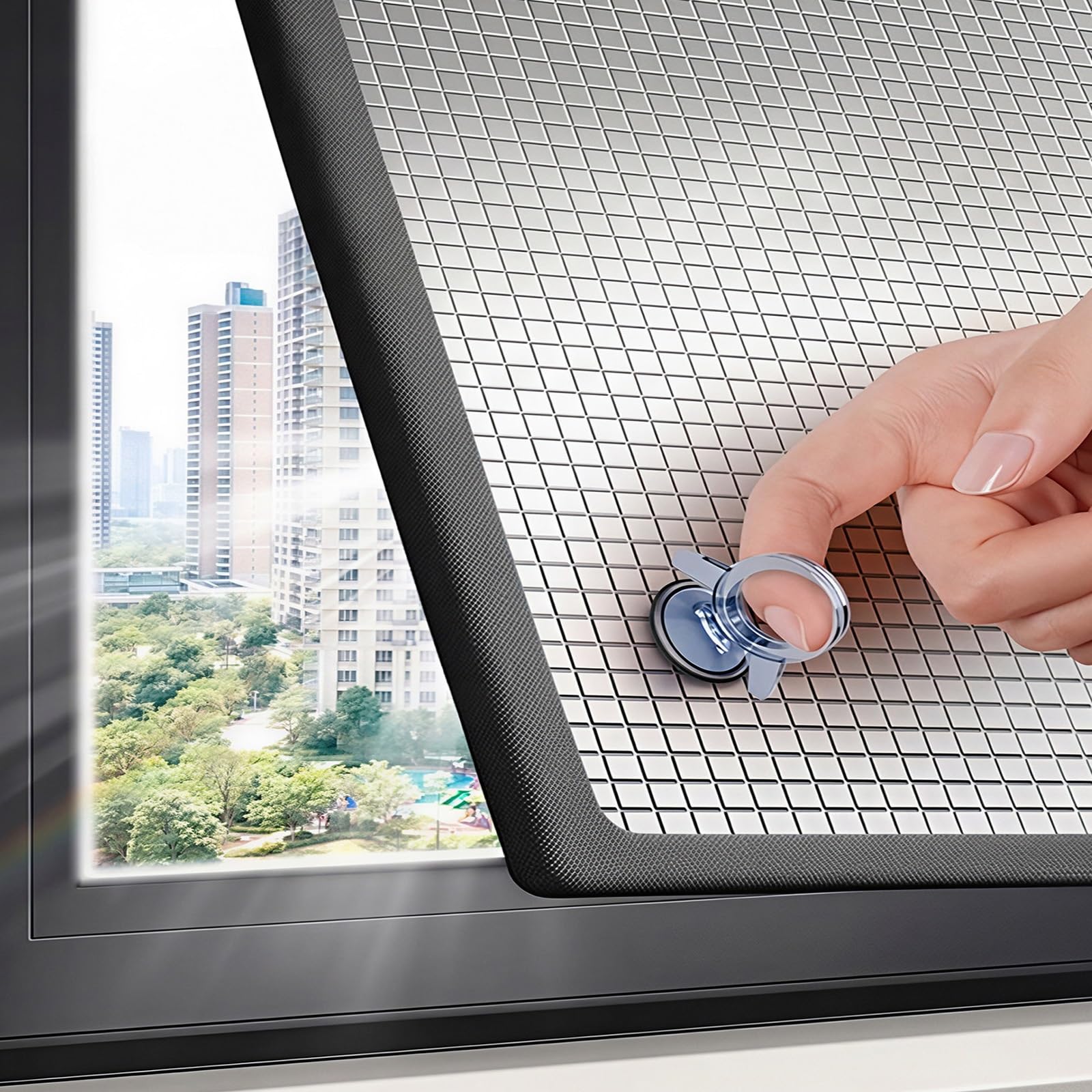 Sun Block Window Sticker,Privacy Window Film Aluminum Foil Blackout