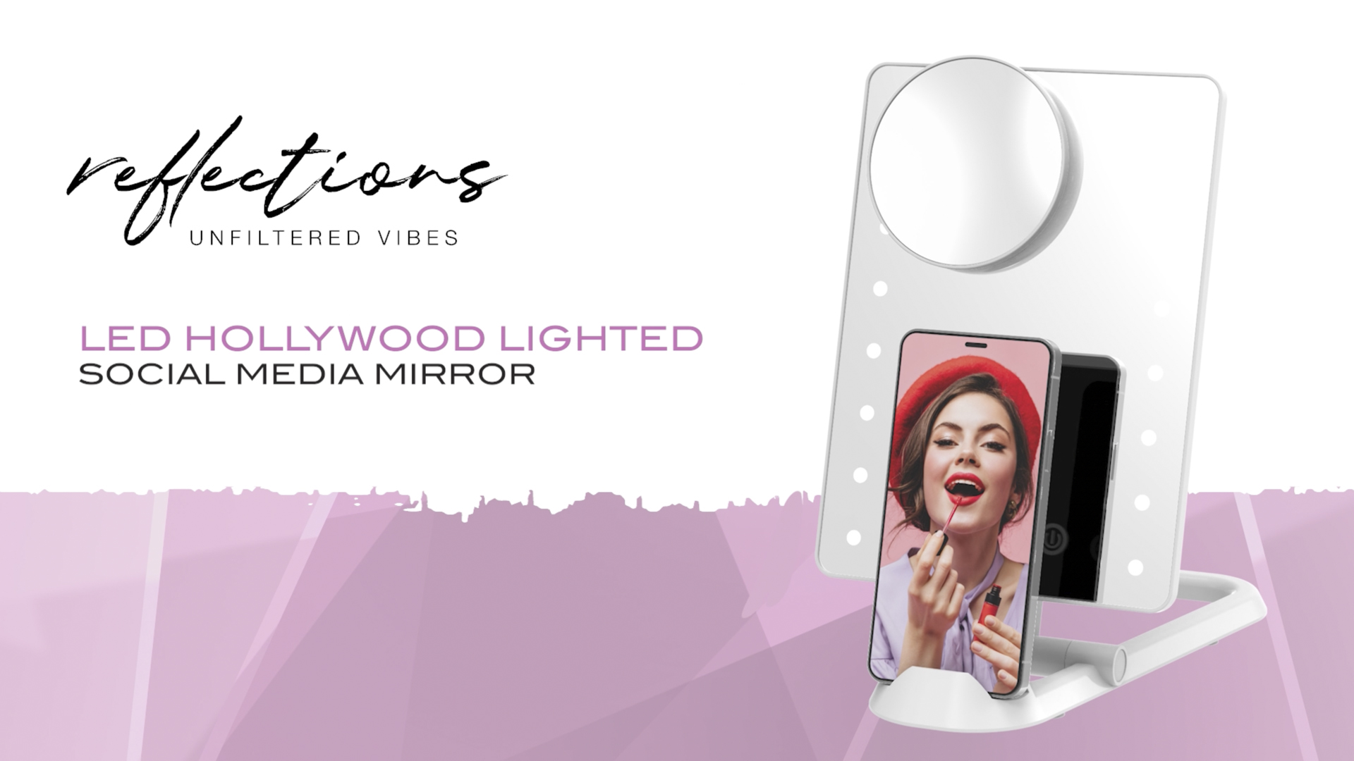 Amazon.com : Conair Lighted Makeup Mirror, LED Vanity Mirror, 1X