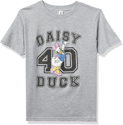 Disney Daisy Duck Collegiate Camiseta, Brezo Deportivo, S para Niños