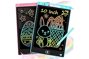 2 Pack LCD Writing Tablet for Kids 10 inch: Learning & Fun in One
