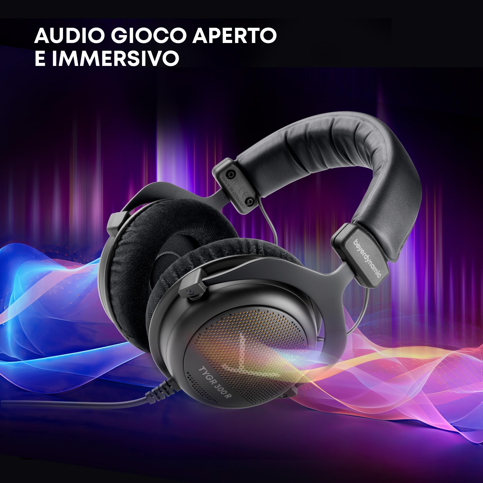 beyerdynamic TYGR 300 R Noir Casque gaming filaire