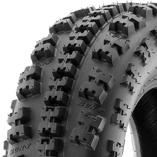 SunF 20x7-8 20x7x8 Sport Race ATV UTV Knobby Tire 6 PR Tubeless - A027 ...