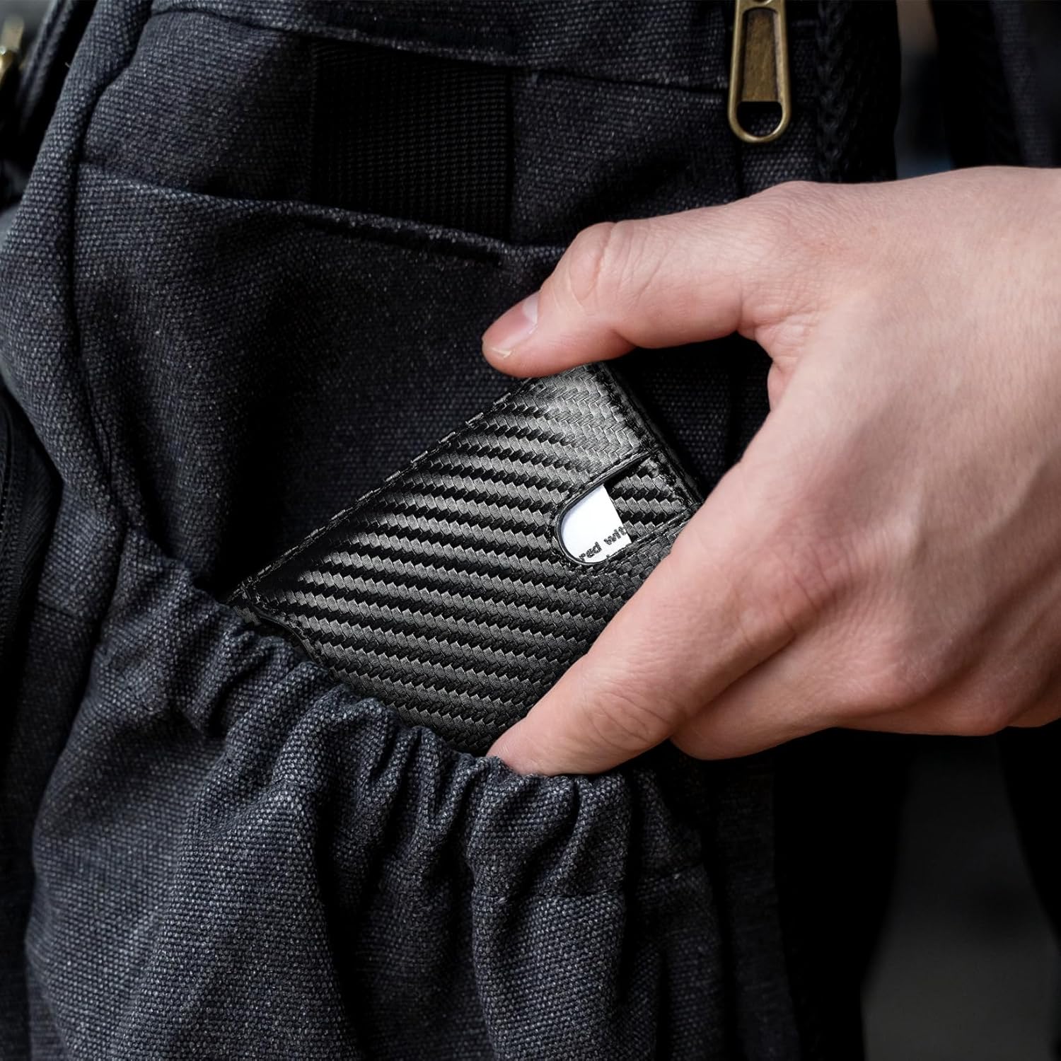 furid Card Wallet For Men Slim: Smart Wallet - Rfid Minimalist Front Pocket with ID Window Pop Up Wallet Gift For Male - Image 7