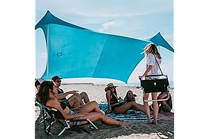 Gigante Portable Beach Tent - Enhanced Neso Tent Poles